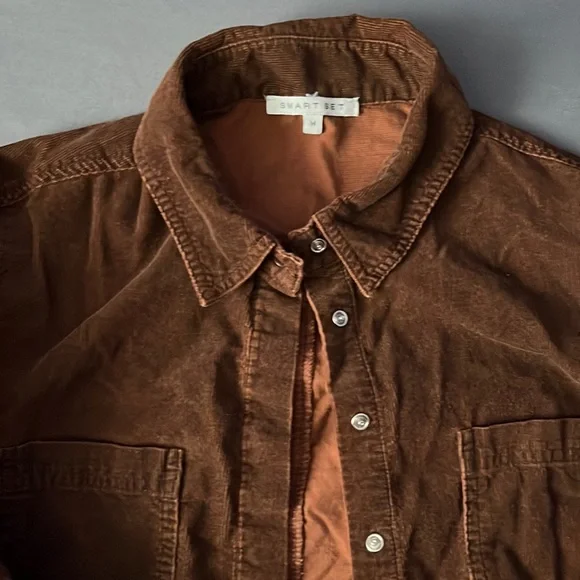 Smart Set button down top - Picture 2 of 6